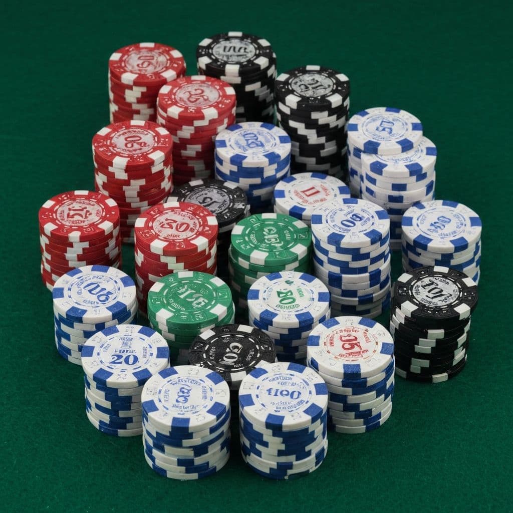 Poker Chip Distribution: How Many Chips Do You Need?